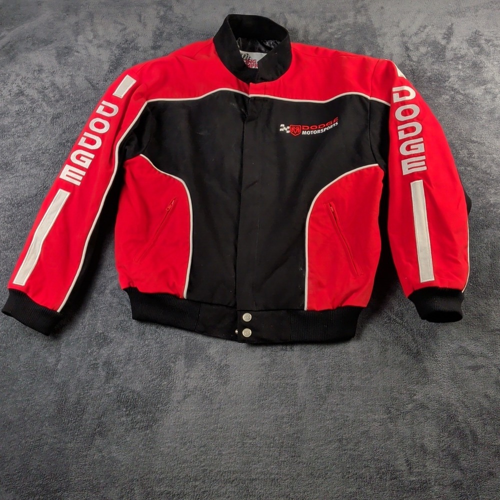 Racing Champions Apparel Men's Small Dodge Motorsports Racing Vintage Y2K Coat